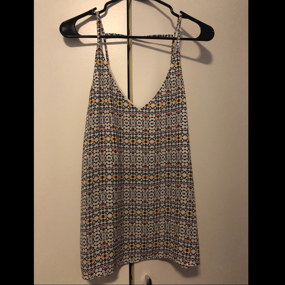 Patterned tank top